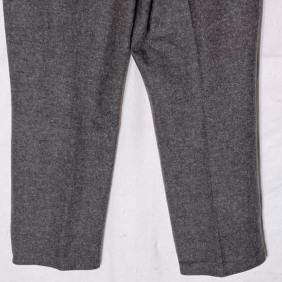 Pendleton Brown Wool Lambswool and Silk Blend Trousers Pants 14 - Picture 14 of 16